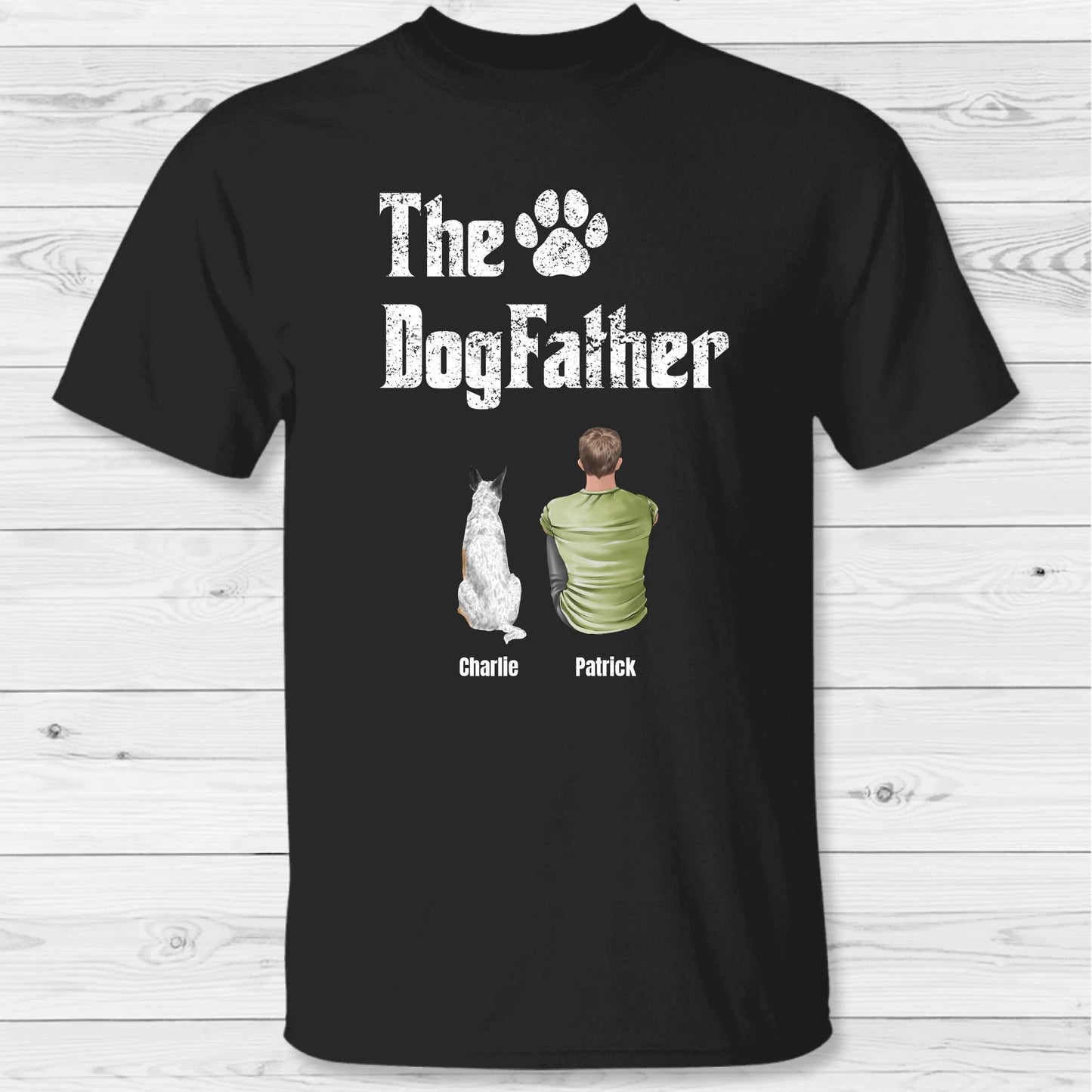 Personalized T-Shirt With Dog or Cat - The Petfather