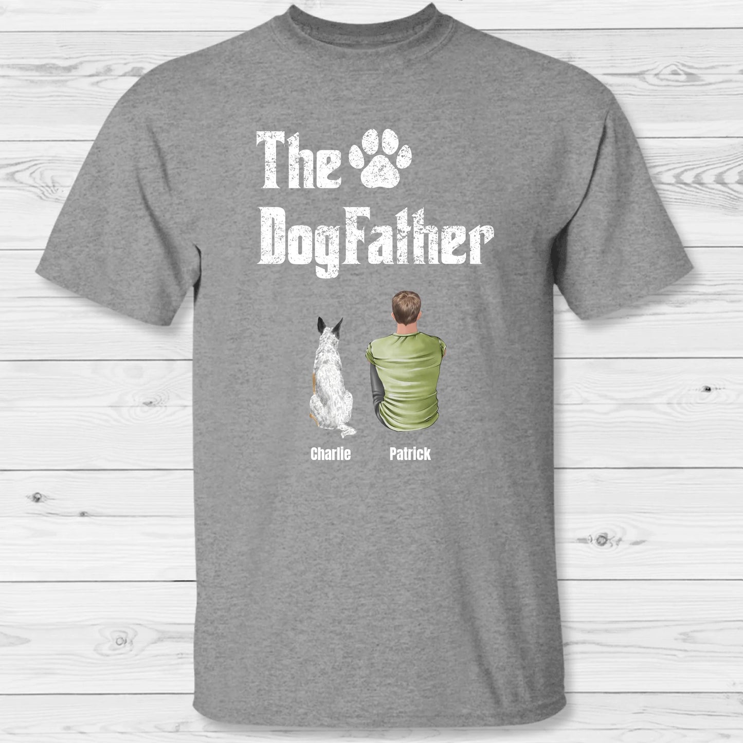 Personalized T-Shirt With Dog or Cat - The Petfather
