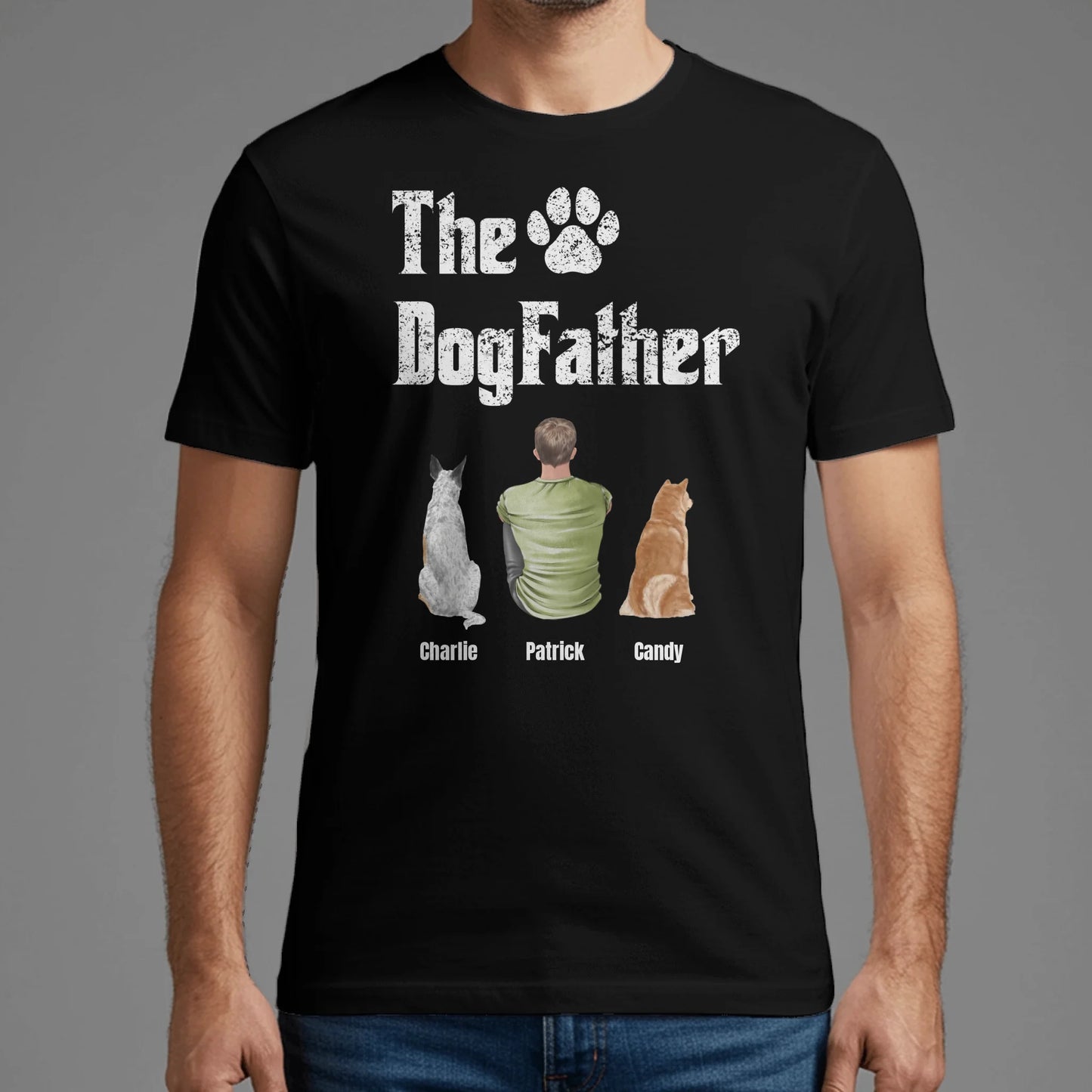 Personalized T-Shirt With Dog or Cat - The Petfather
