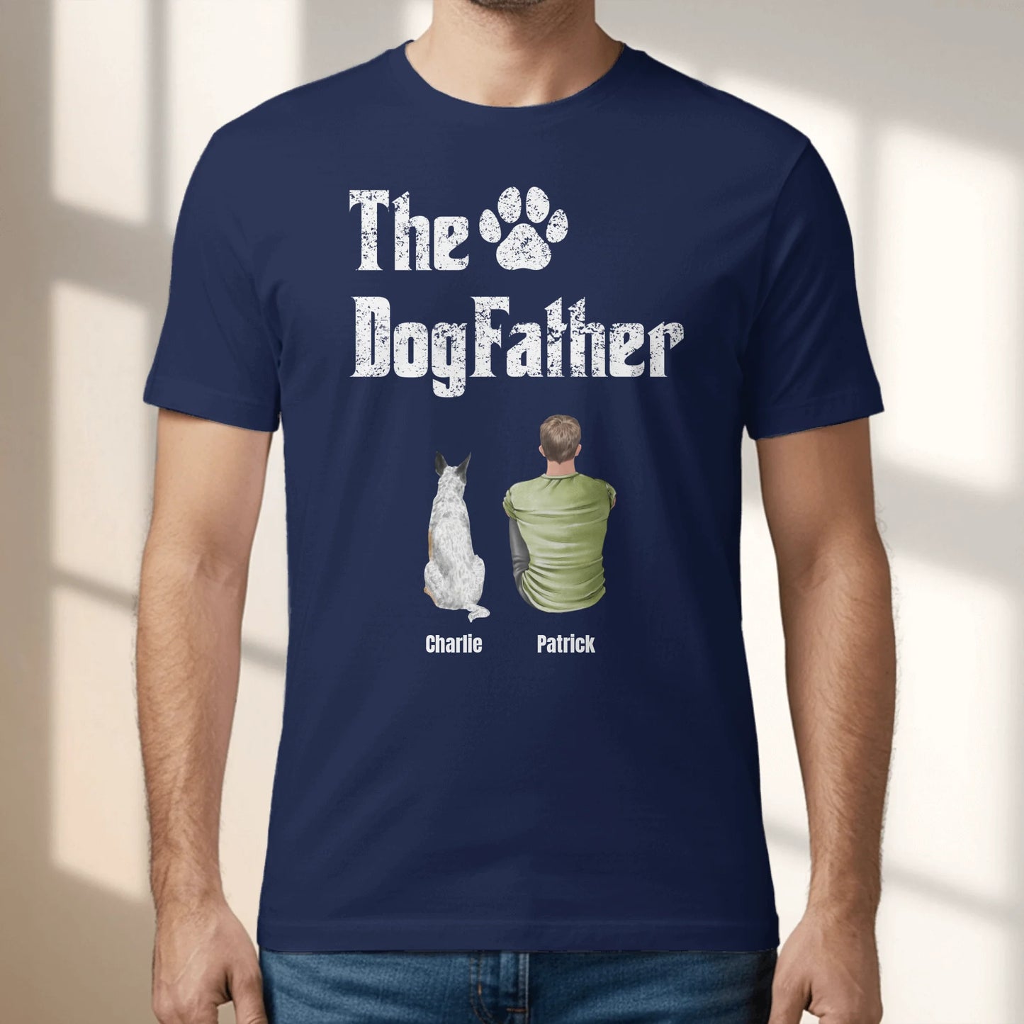 Personalized T-Shirt With Dog or Cat - The Petfather