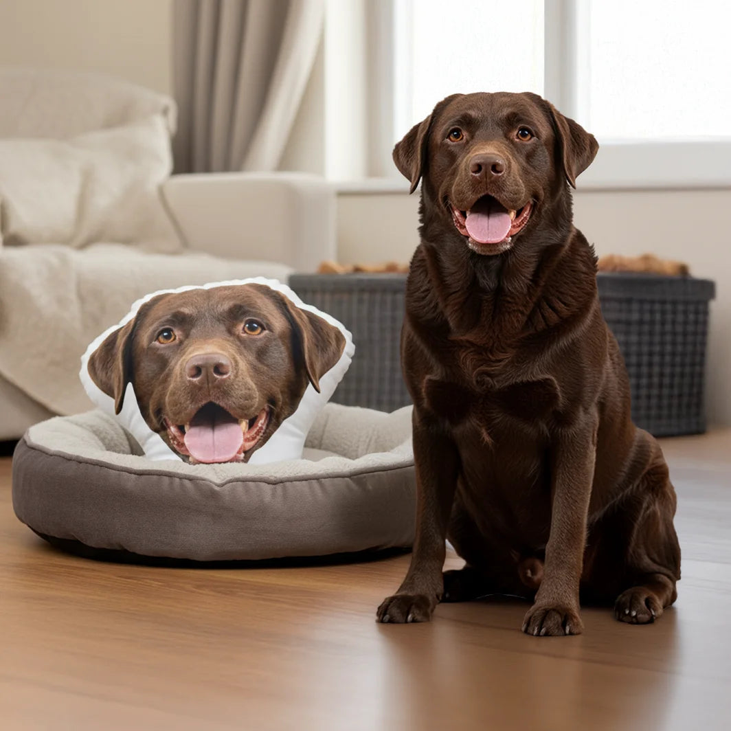 Personalized Shape Pillow - Your Photo Head