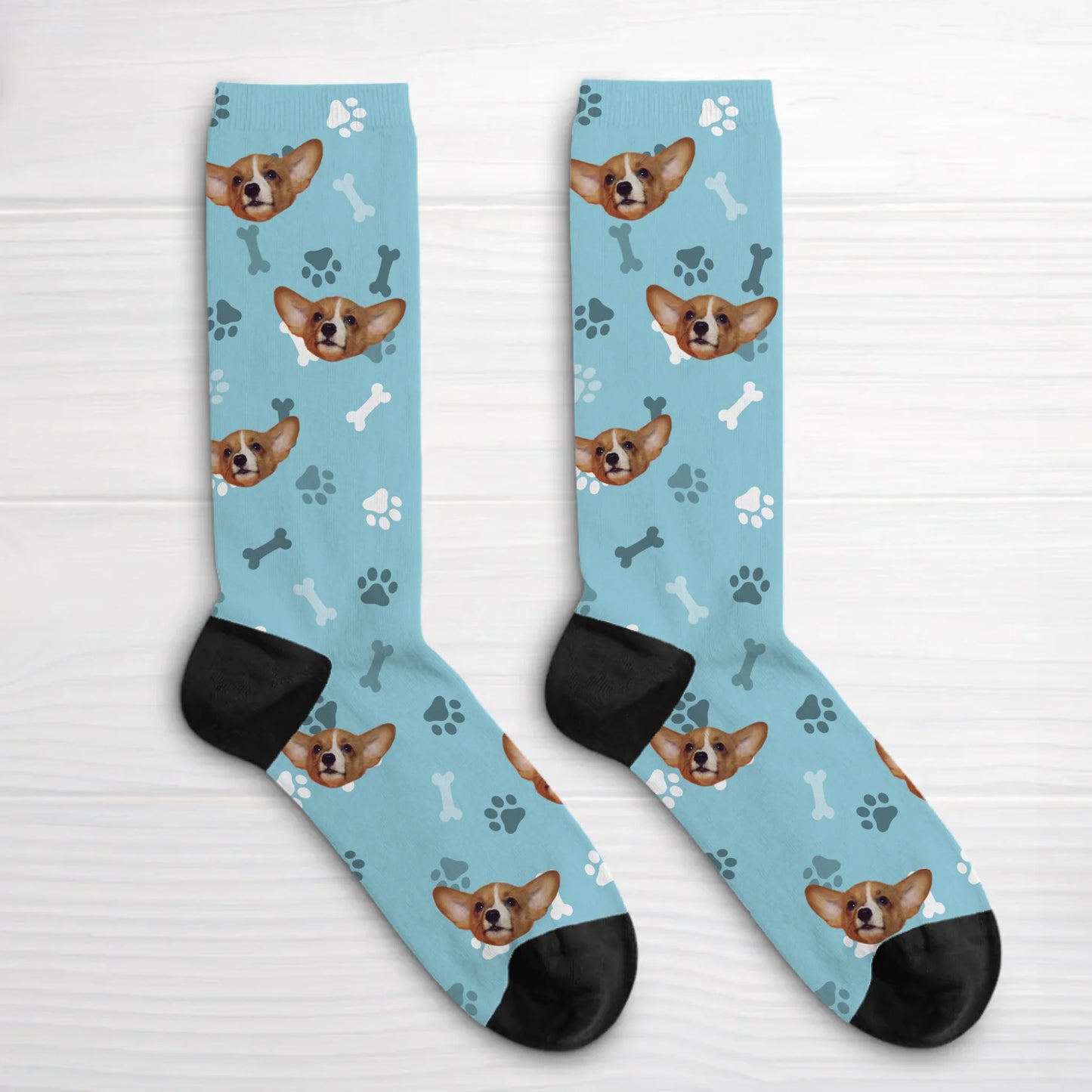 Personalized Socks With Dog Or Cat - Your Photo
