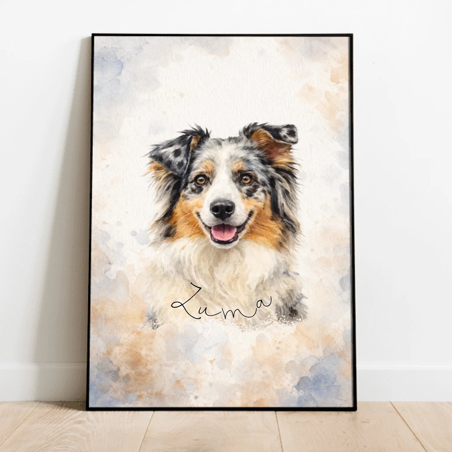 Personalized Poster - Watercolor Portrait