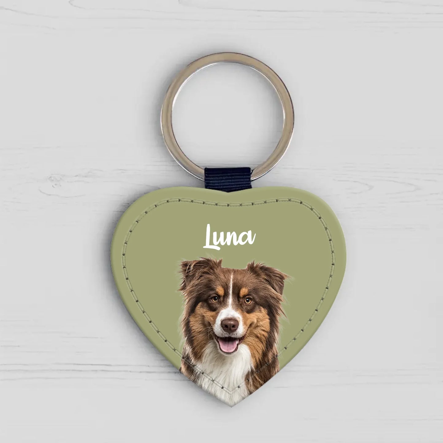 Pet portrait - Personalized Keychain
