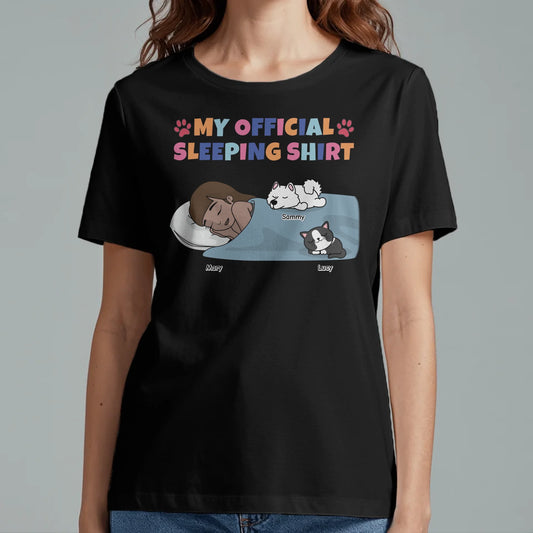 Personalized T-Shirt With Dog or Cat - My Pyjama Shirt