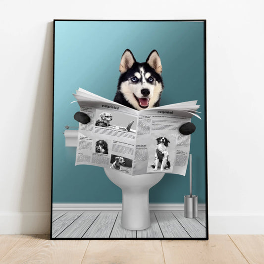 Personalized Poster With Dog or Cat - Important Meeting