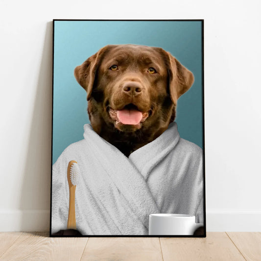 Personalized Poster With Dog or Cat - Wellness Day