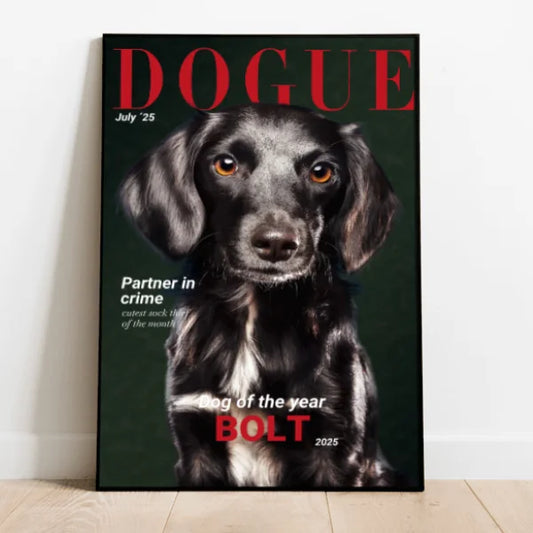 Personalized Poster With Dog - Dogue