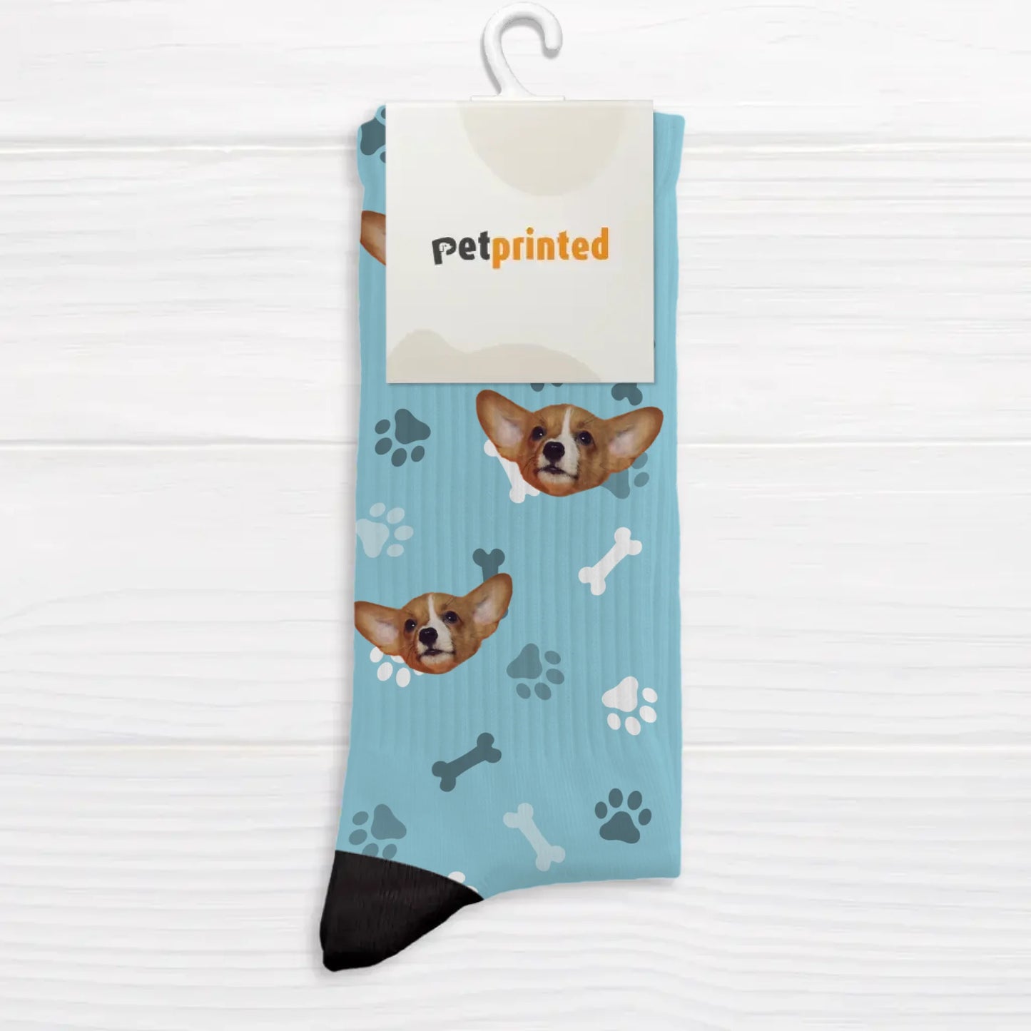 Personalized Socks With Dog Or Cat - Your Photo
