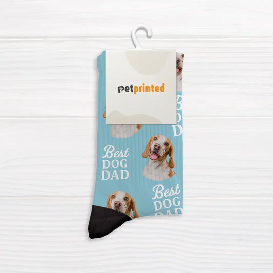 Best Dog Dad - Personalized Socks