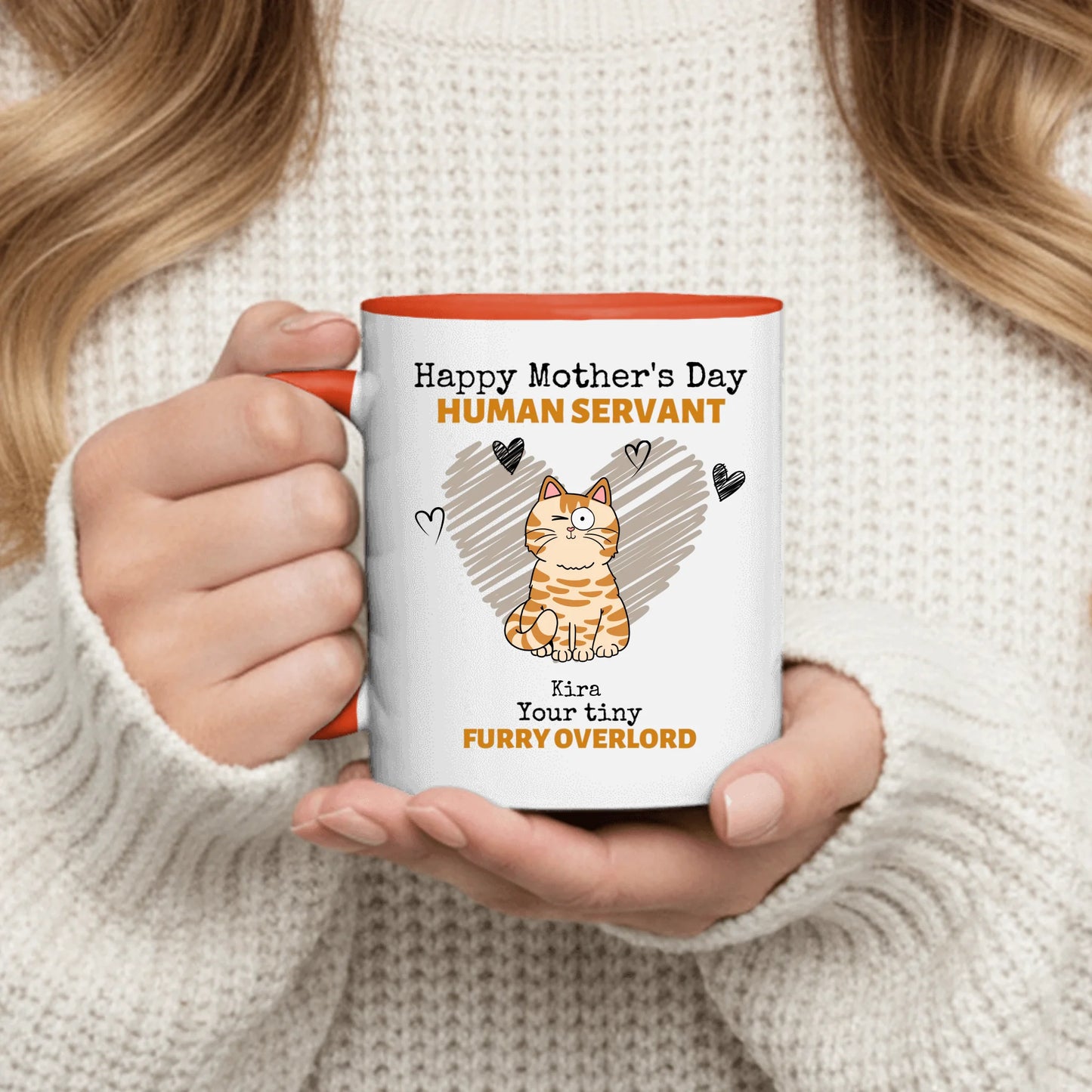 Personalized Mug With Cat - Fluffy Master
