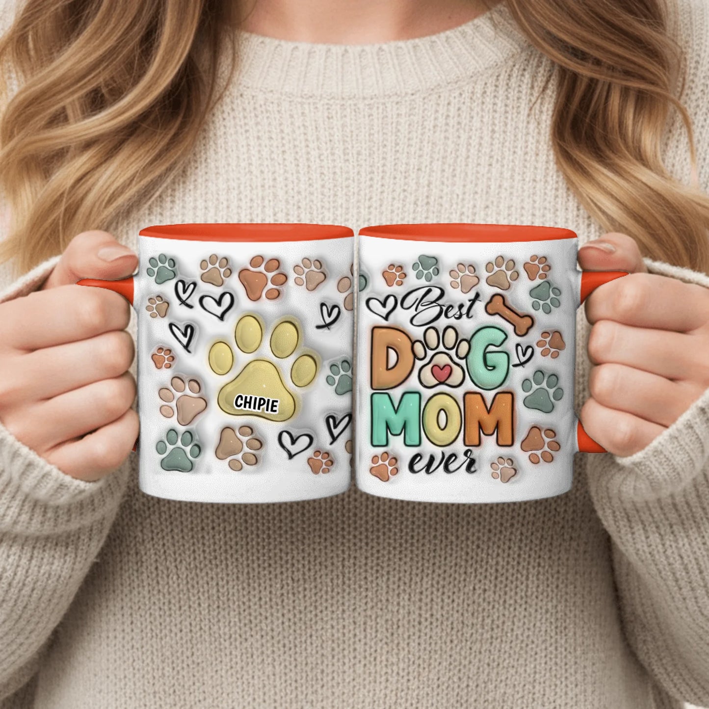 Personalized Mug With Dog or Cat - Best Pet Parents (3D Look)