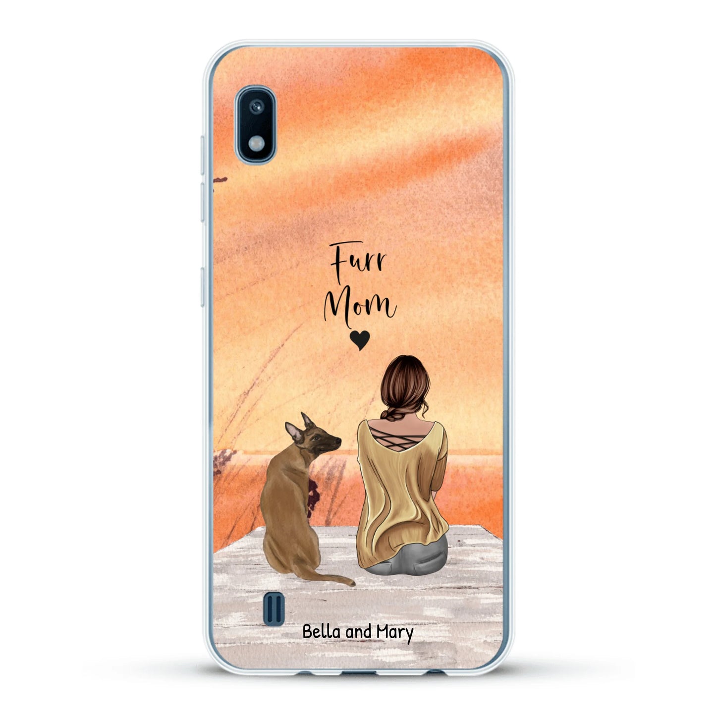 Together with my pet - Personalized Phone Case