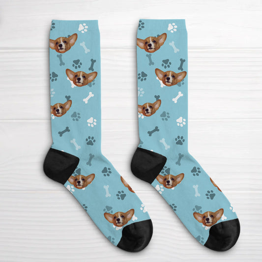 Personalized Socks With Dog Or Cat - Your Photo