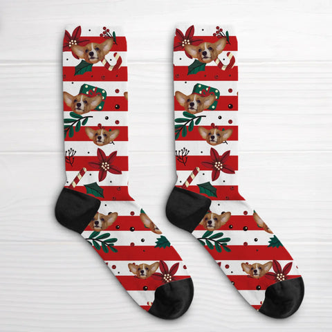 Personalized Socks With Dog Or Cat - Merry Christmas - Featured Image