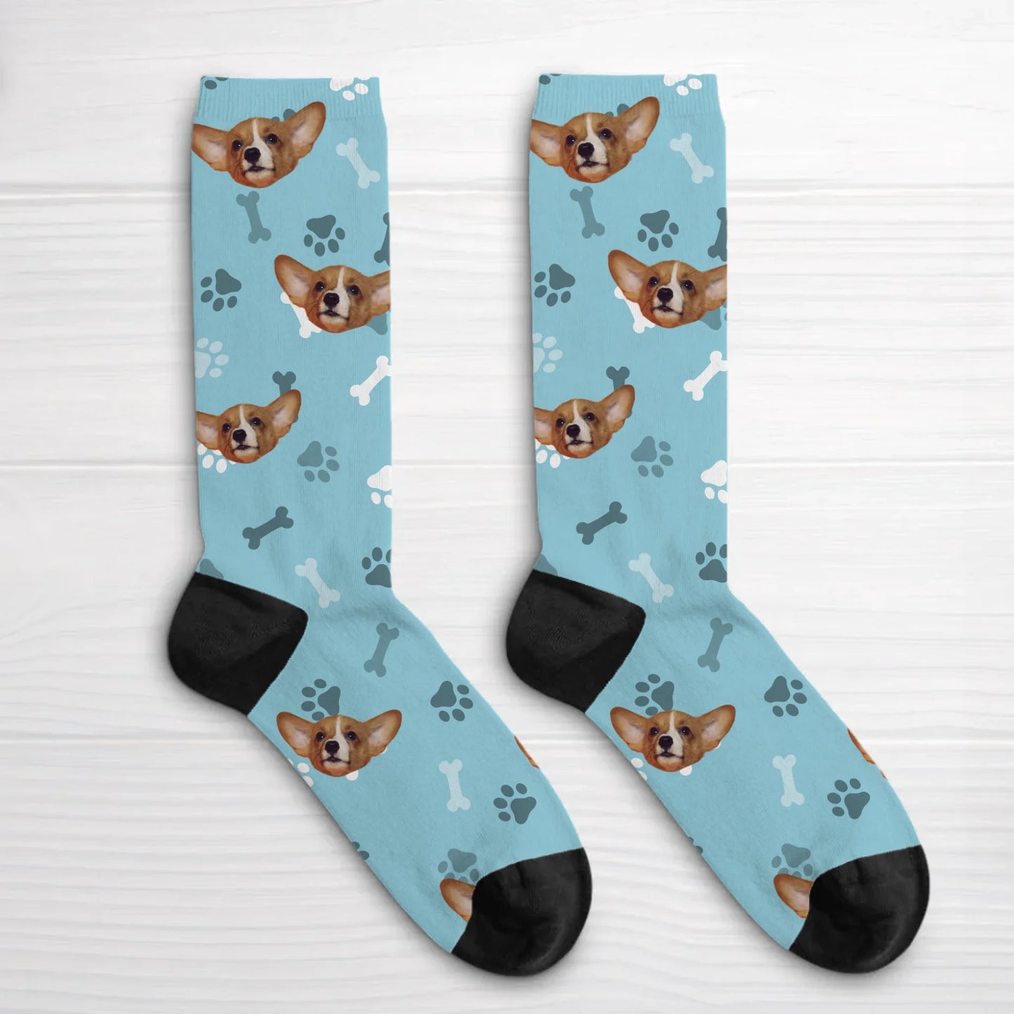 Personalized Socks With Dog Or Cat - Your Photo