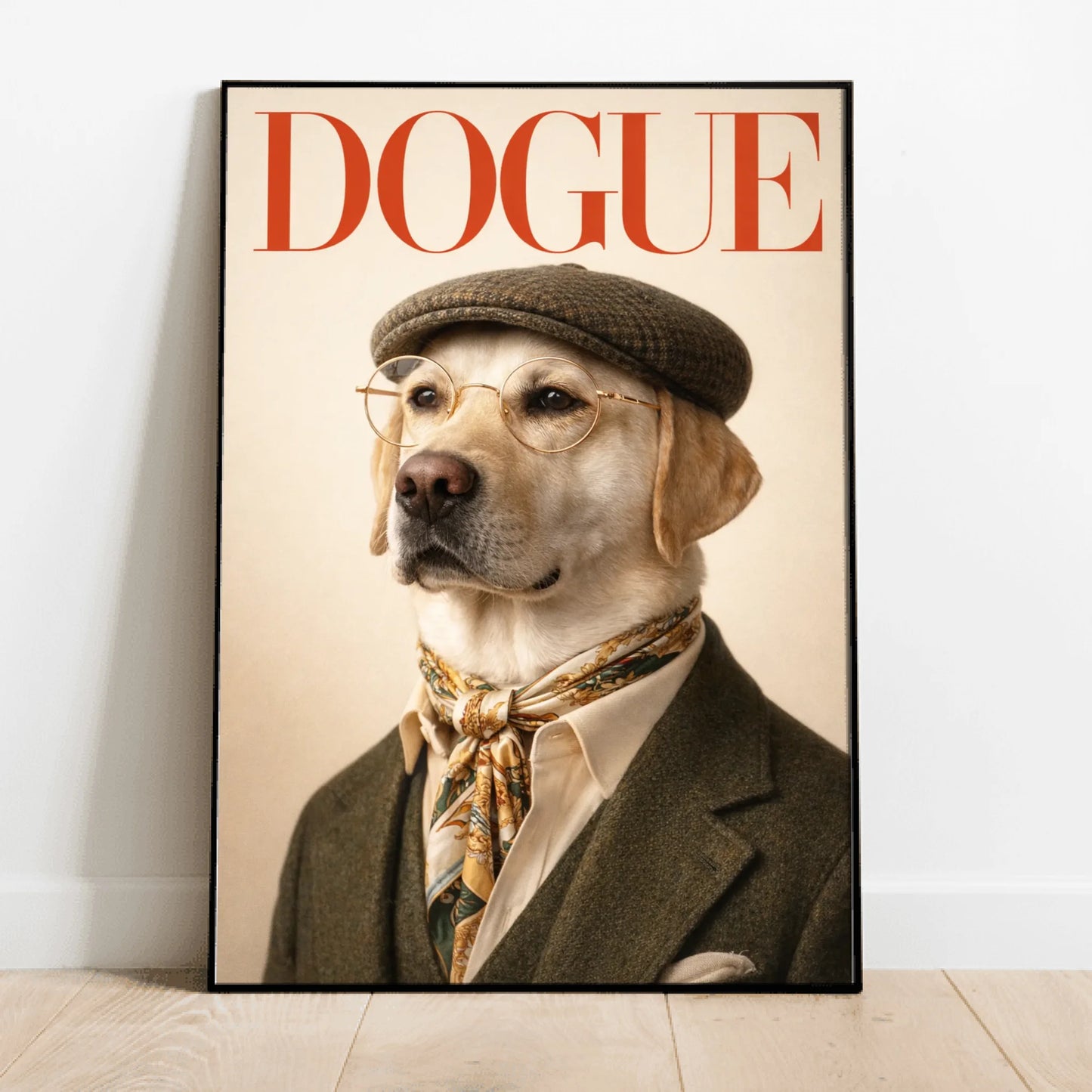 Personalized Poster With Dog - Dogue