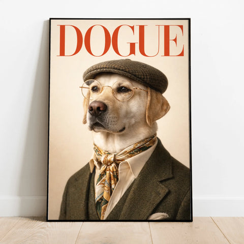 Personalized Poster With Dog - Dogue - Featured Image