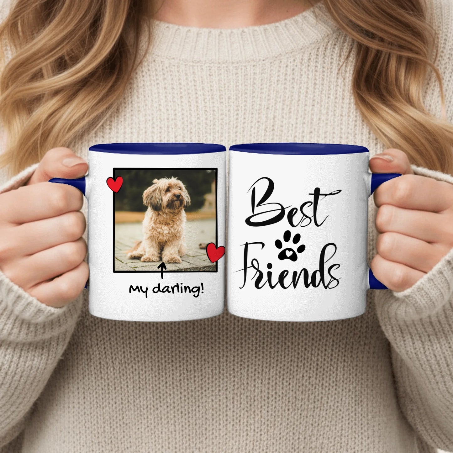 Personalized Mug With Dog or Cat - Your Photo