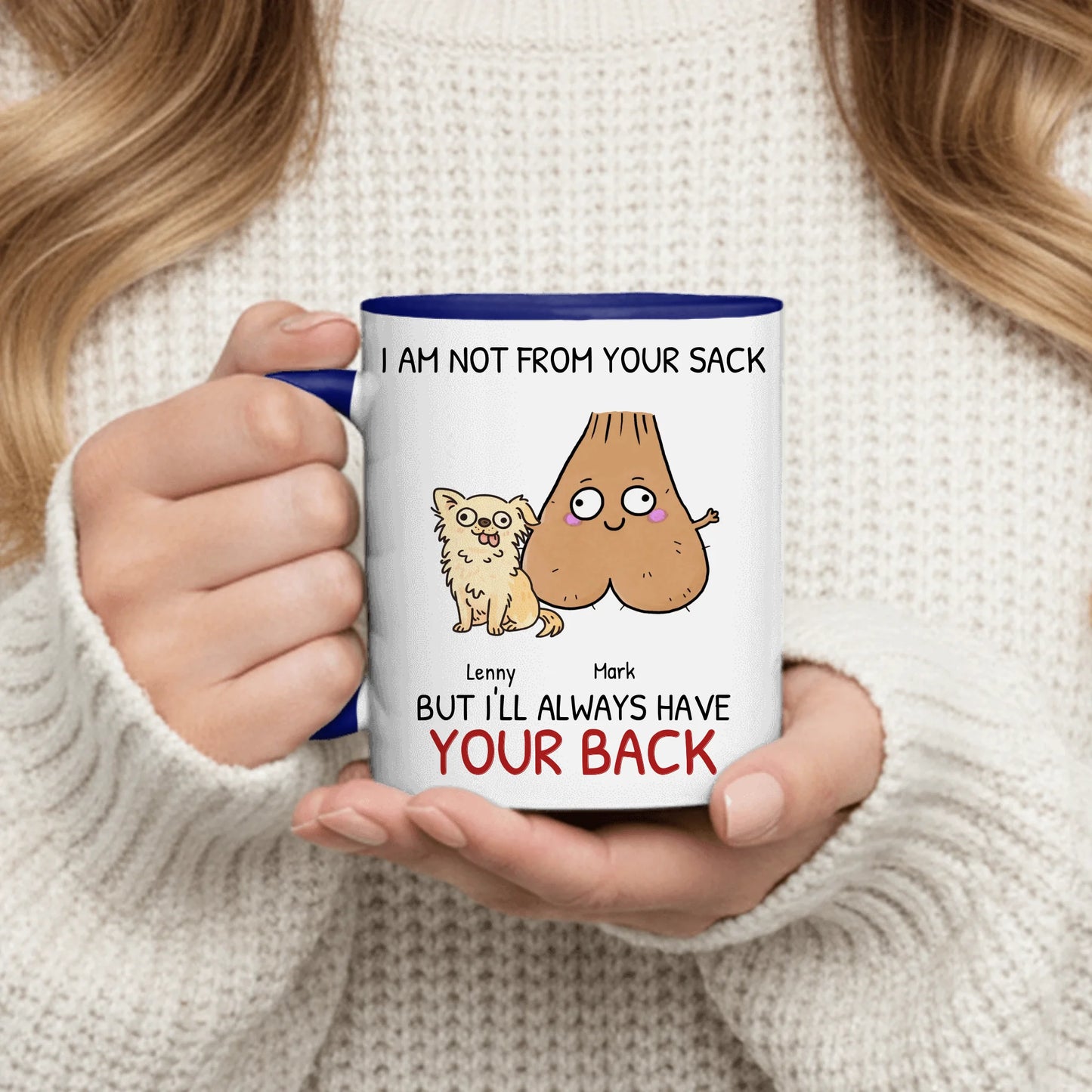 Not from your sack - Personalized Mug