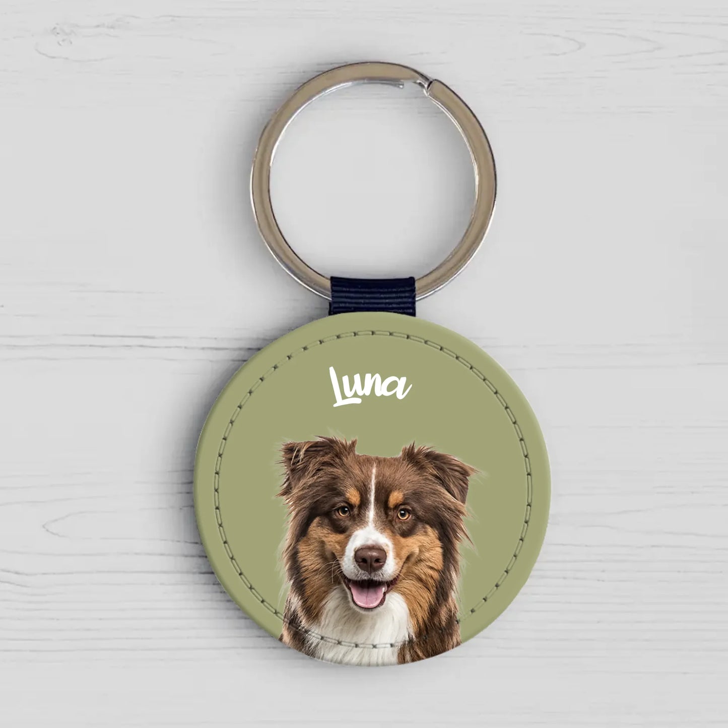 Pet portrait - Personalized Keychain