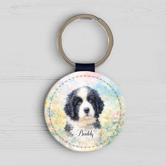 Watercolor - Personalized Keychain