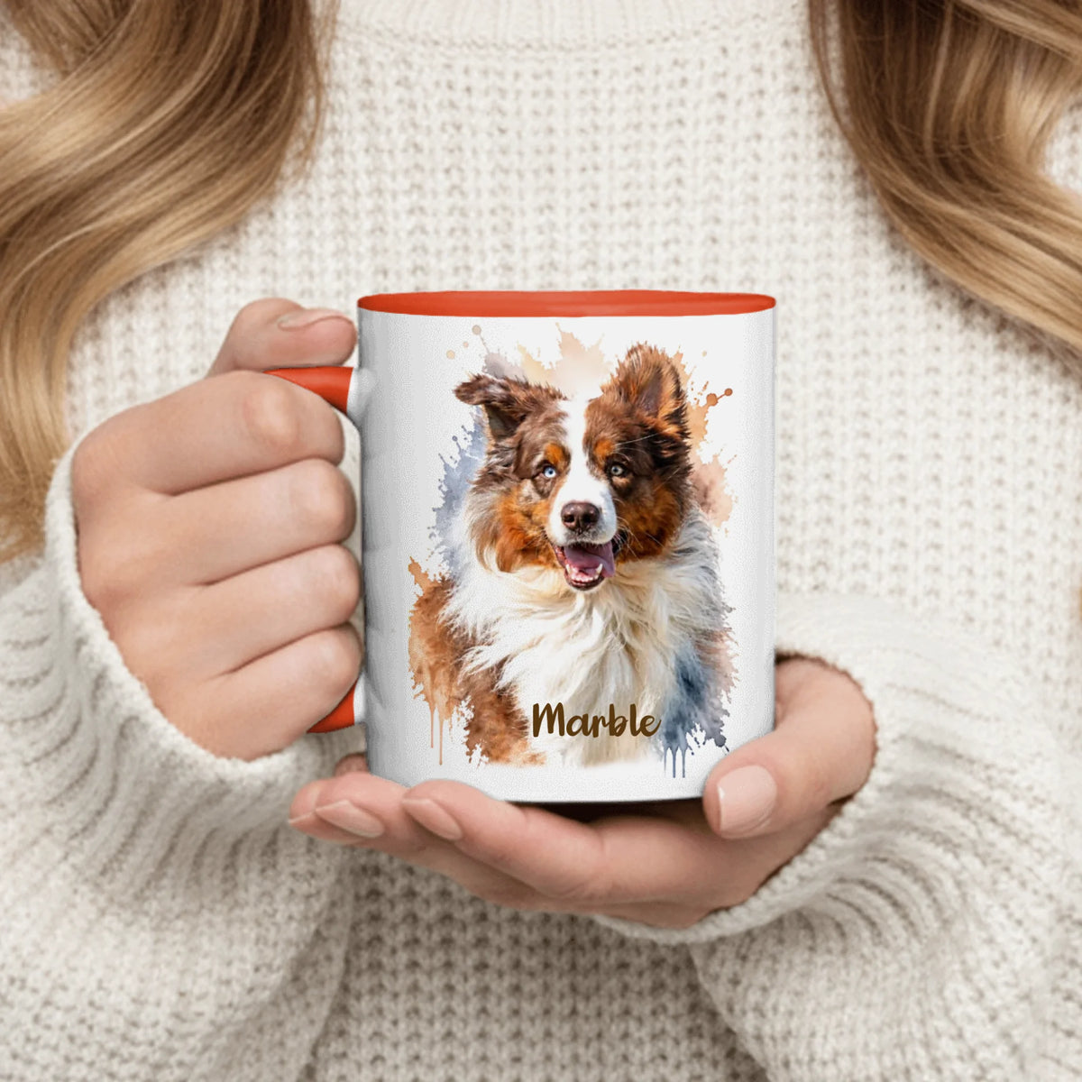 Personalized Mug - Watercolor Realistic Portrait